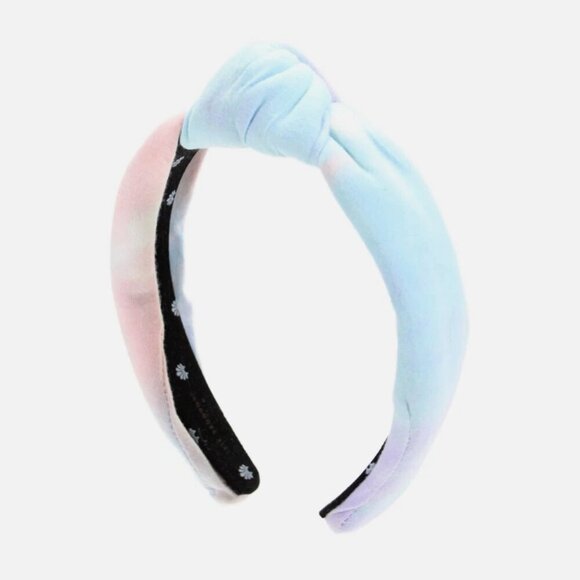 RARE Lele Sadoughi Y2K 90s Pastel Tie-Dye Cotton Knot Headband - Picture 3 of 7